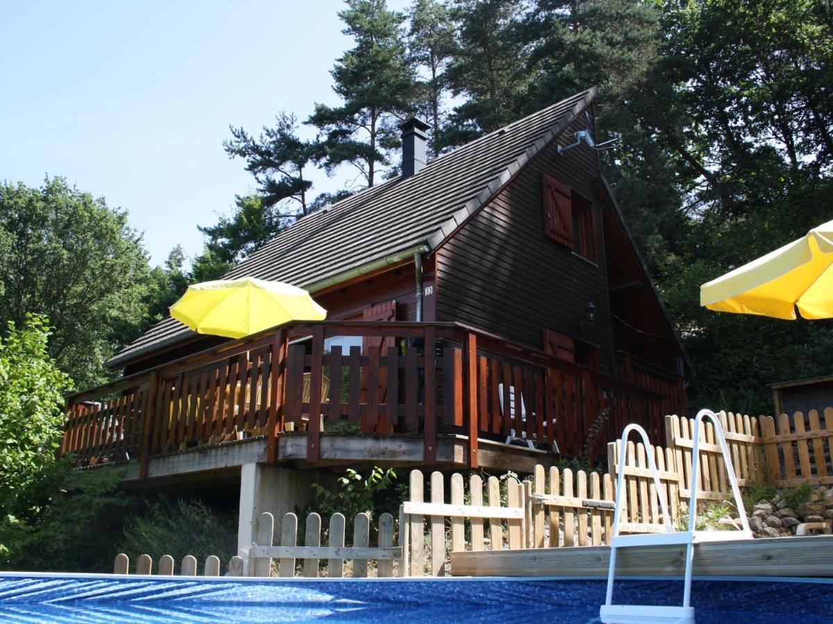 Pretty Chalet In Beaulieu With Private Pool Ngoại thất bức ảnh