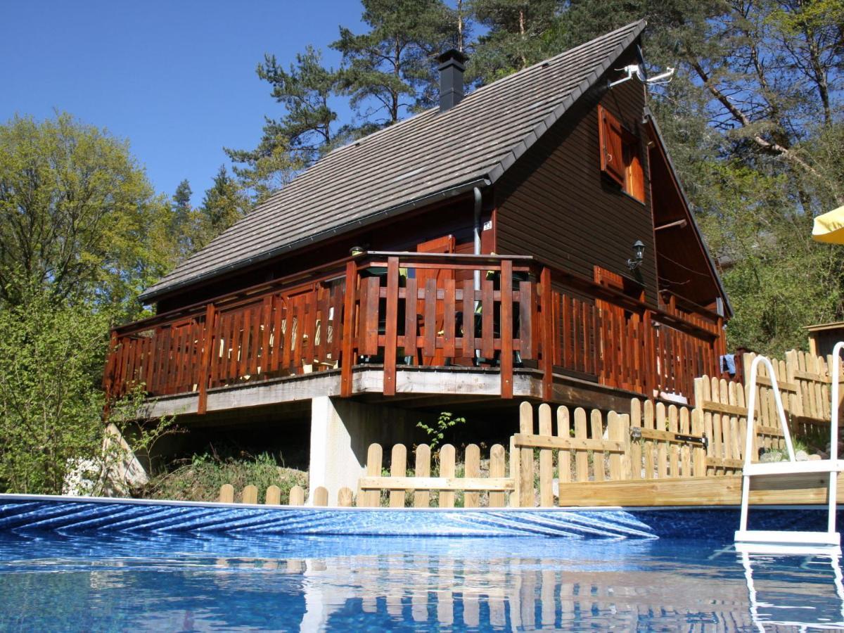 Pretty Chalet In Beaulieu With Private Pool Ngoại thất bức ảnh